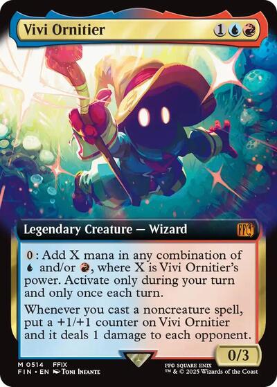 Vivi Ornitier (Extended Art) (Universes Beyond: FINAL FANTASY) Near Mint Foil