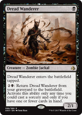 Dread Wanderer (Amonkhet) Medium Play
