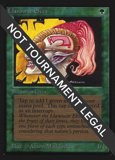 Llanowar Elves (Collector's Edition) Near Mint