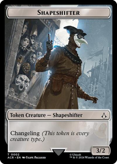 Shapeshifter Token (Universes Beyond: Assassin's Creed) Medium Play