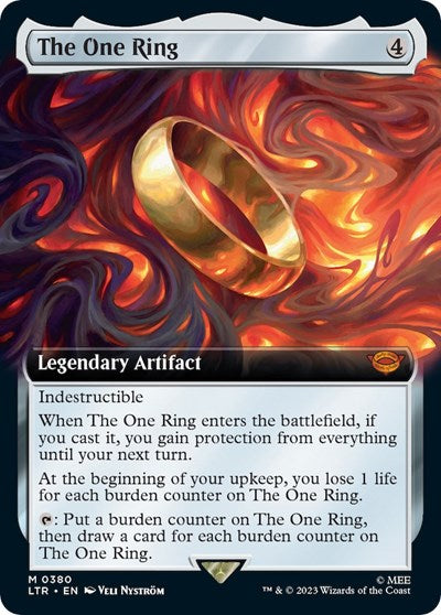 The One Ring (Extended Art) (Universes Beyond: The Lord of the Rings: Tales of Middle-earth) Near Mint