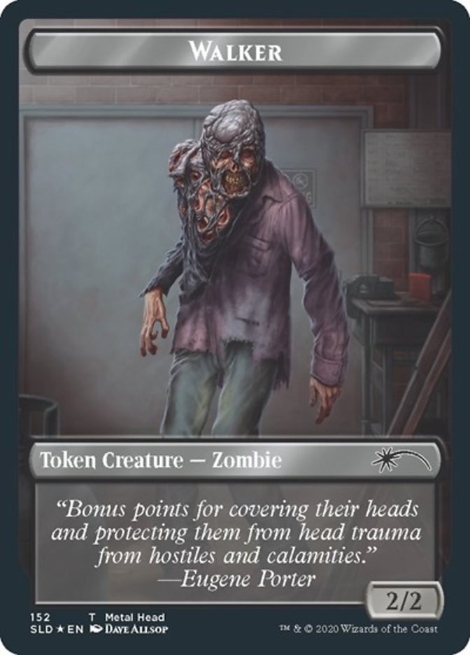 Walker Token 152 (Secret Lair) Light Play Foil