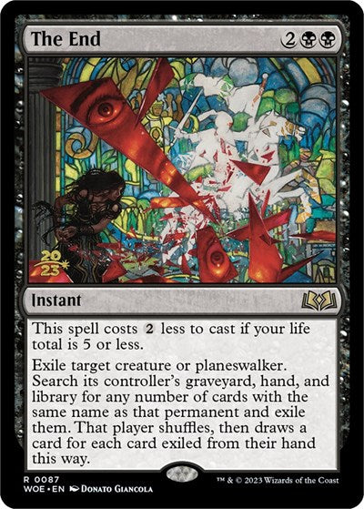 The End (Promos: Prerelease Cards) Near Mint Foil