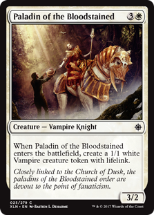 Paladin of the Bloodstained (Ixalan) Light Play Foil