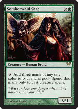 Somberwald Sage (Avacyn Restored) Light Play