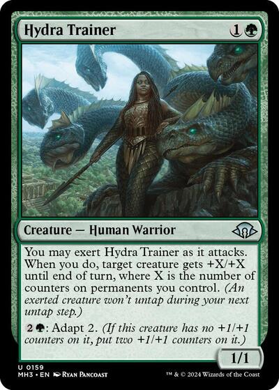 Hydra Trainer (Modern Horizons 3) Light Play Foil