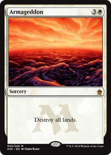 Armageddon (Masters 25) Near Mint Foil