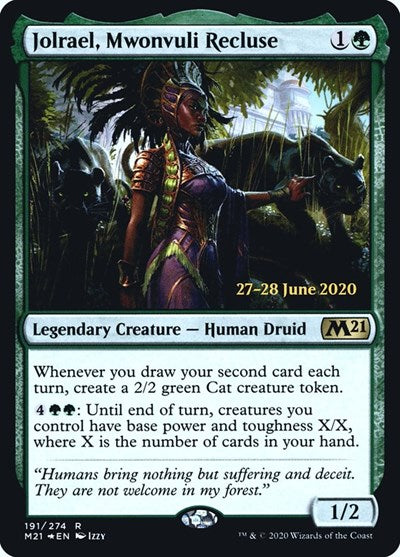 Jolrael, Mwonvuli Recluse (Promos: Prerelease Cards) Light Play Foil