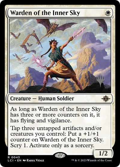 Warden of the Inner Sky (Promo Pack: The Lost Caverns of Ixalan) Near Mint Foil