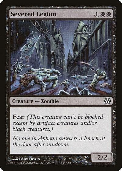 Severed Legion (Duels of the Planeswalkers) Medium Play