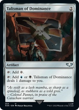 Talisman of Dominance (254) (Universes Beyond: Warhammer 40K) Near Mint