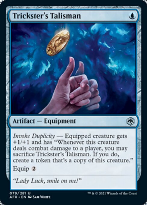 Trickster's Talisman (Adventures in the Forgotten Realms) Light Play Foil