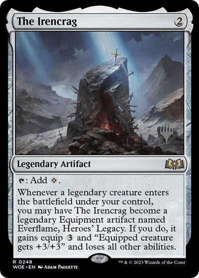 The Irencrag (Promo Pack: Wilds of Eldraine) Near Mint Foil
