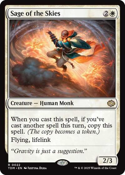 Sage of the Skies (Tarkir: Dragonstorm) Near Mint