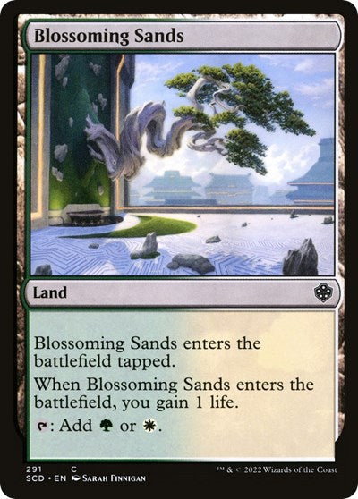 Blossoming Sands (Commander 2022 Starter Decks) Near Mint