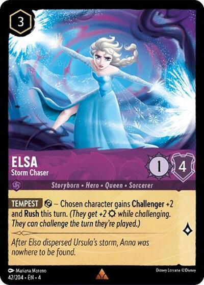 Elsa - Storm Chaser (Ursula's Return) Near Mint