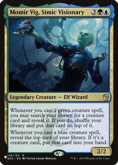 Momir Vig, Simic Visionary (The List) Near Mint