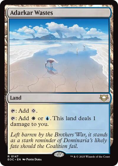 Adarkar Wastes (Commander: Edge of Eternities) Near Mint