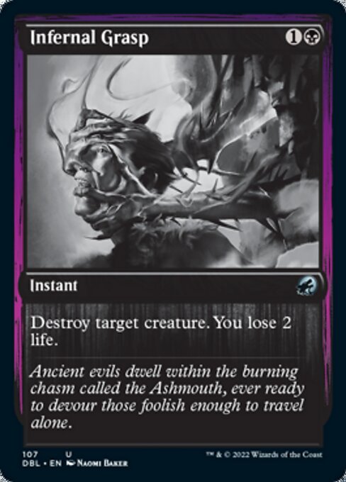 Infernal Grasp (Innistrad: Double Feature) Near Mint Foil