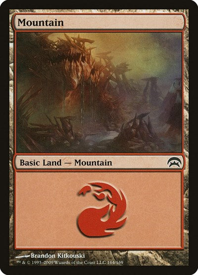 Mountain (164) (Planechase) Near Mint