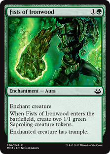 Fists of Ironwood (Modern Masters 2017) Light Play