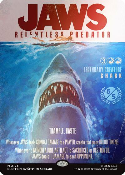 Jaws  Relentless Predator  Rainbow Foil|4|0|0.00