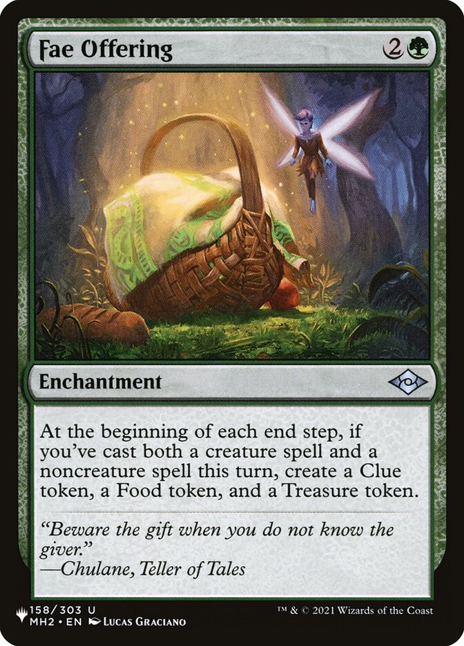 Fae Offering (The List) Light Play