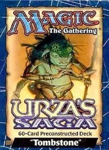 Urza's Saga Theme Deck Tombstone