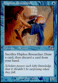 Hapless Researcher (Judgment) Light Play Foil