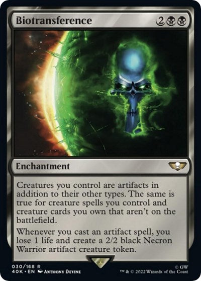 Biotransference (Universes Beyond: Warhammer 40K) Medium Play