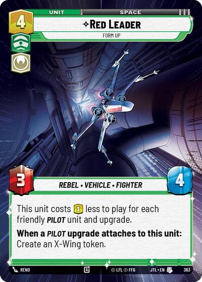 Red Leader Form Up (Hyperspace) (Jump to Lightspeed) Near Mint