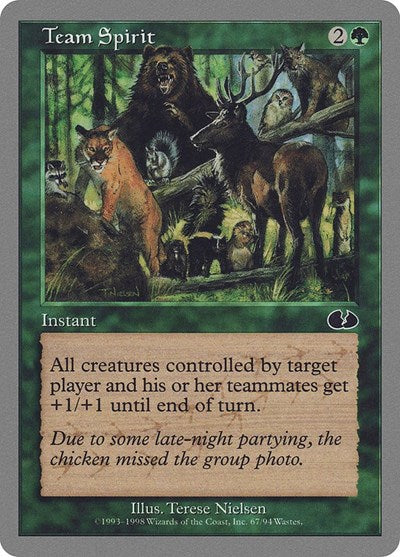 Team Spirit (Unglued) Medium Play