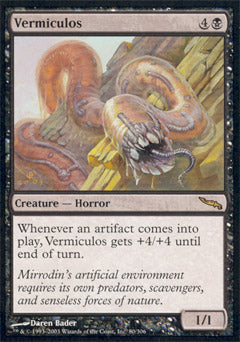 Vermiculos (Mirrodin) Light Play Foil