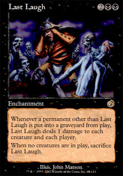 Last Laugh (Torment) Light Play Foil
