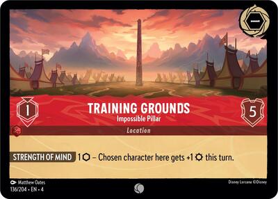 Training Grounds - Impossible Pillar (Ursula's Return) Near Mint