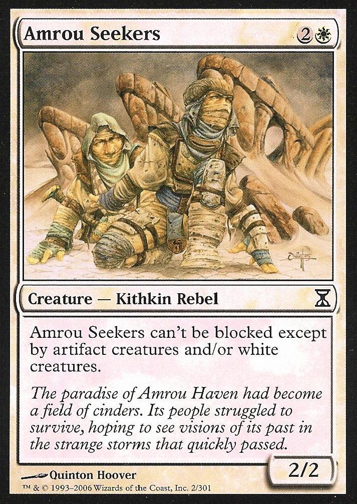 Amrou Seekers (Time Spiral) Light Play Foil