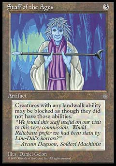 Staff of the Ages (Ice Age) Medium Play
