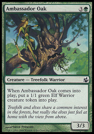 Ambassador Oak (Morningtide) Light Play