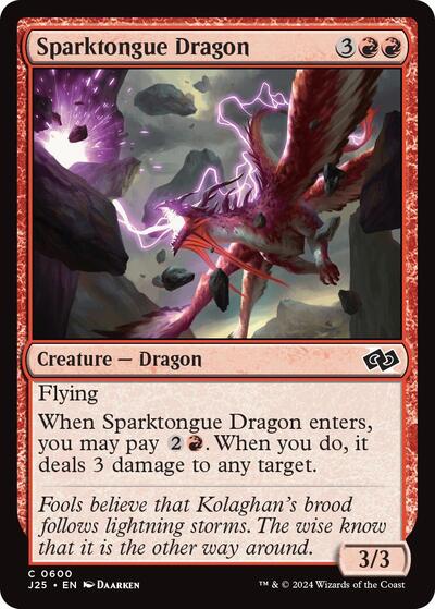 Sparktongue Dragon (Foundations Jumpstart) Light Play