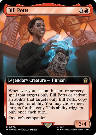 Bill Potts  Extended Art   Surge Foil|1|0|0.00