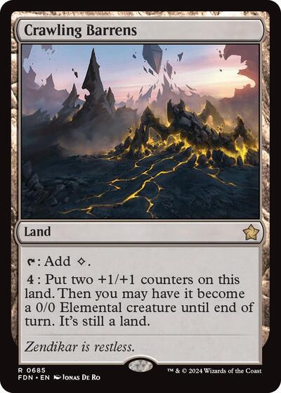 Crawling Barrens (Foundations) Light Play