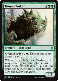 Krosan Tusker (Masters 25) Light Play Foil