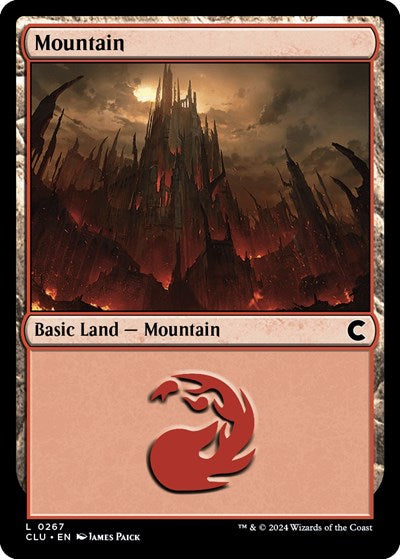 Mountain (0267) (Ravnica: Clue Edition) Medium Play