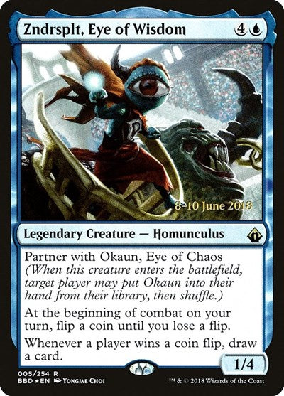 Zndrsplt, Eye of Wisdom (Promos: Launch Party and Release Event) Near Mint Foil