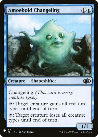 Amoeboid Changeling (J22) (The List) Near Mint