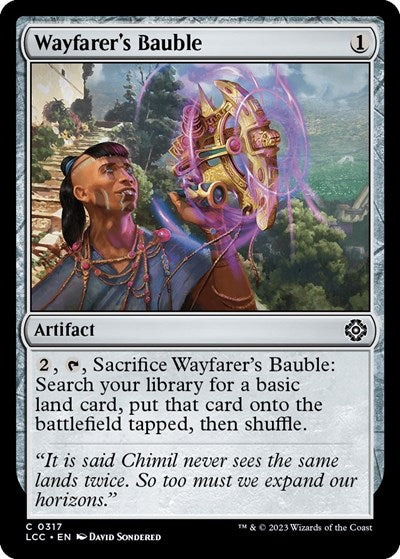 Wayfarer's Bauble (Commander: The Lost Caverns of Ixalan) Light Play