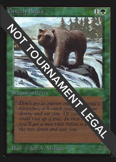 Grizzly Bears (Collector's Edition) Near Mint