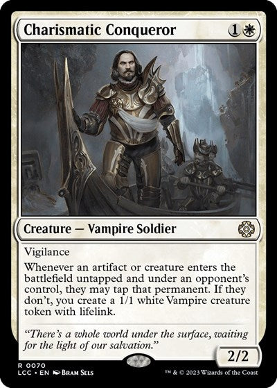 Charismatic Conqueror (Commander: The Lost Caverns of Ixalan) Near Mint