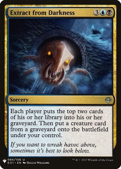 Extract from Darkness (Mystery Booster) Near Mint