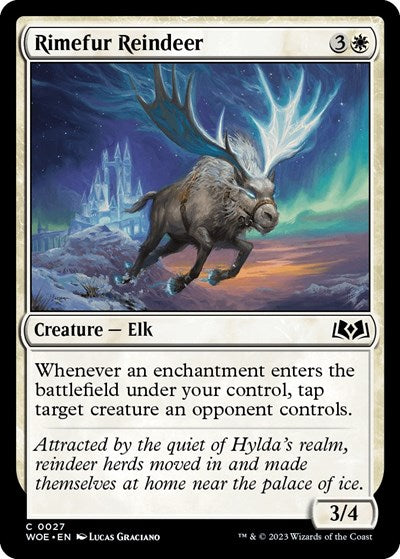Rimefur Reindeer (Wilds of Eldraine) Light Play